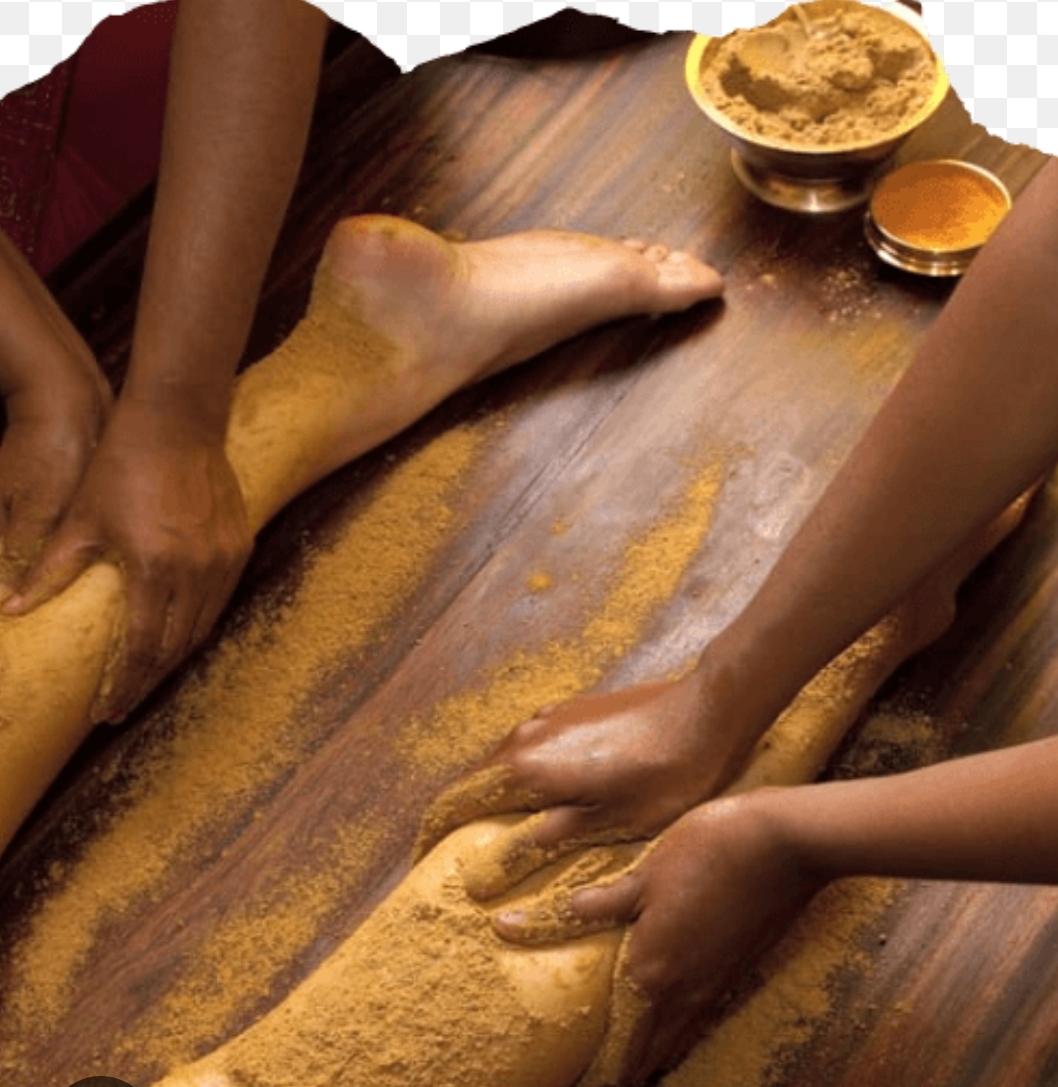 Udvartana therapy at home in Hyderabad